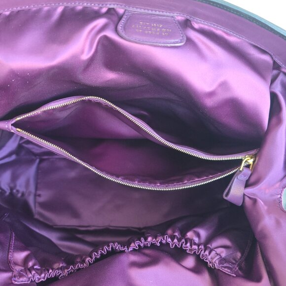 Smythson of Bond St Nancy Black Quilted Leather Flap Top handle Shoulder Handbag - Picture 12 of 14